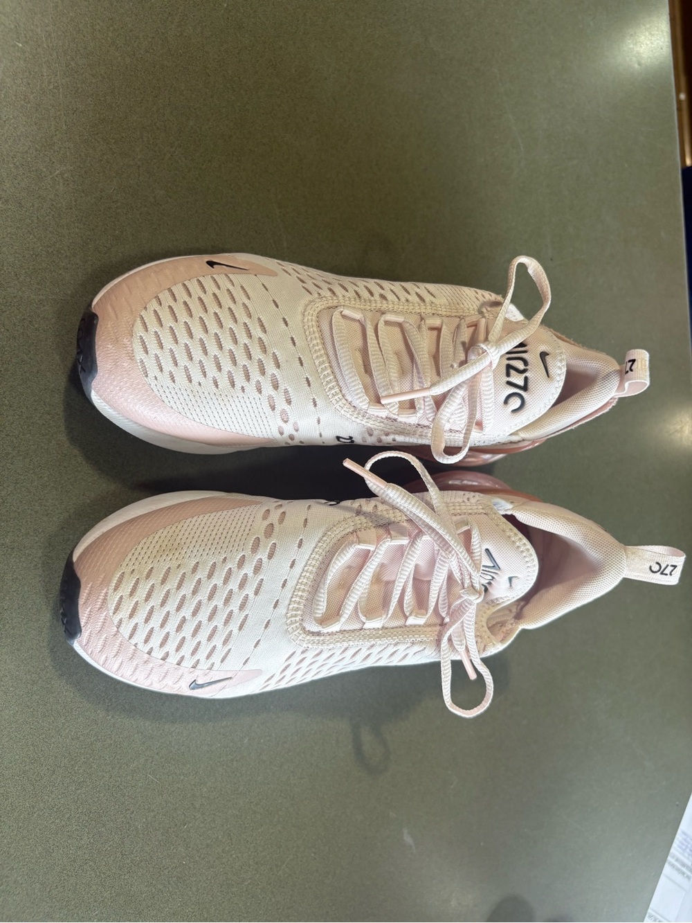 Nike Women’s Pink and White Athletic Running Sneakers